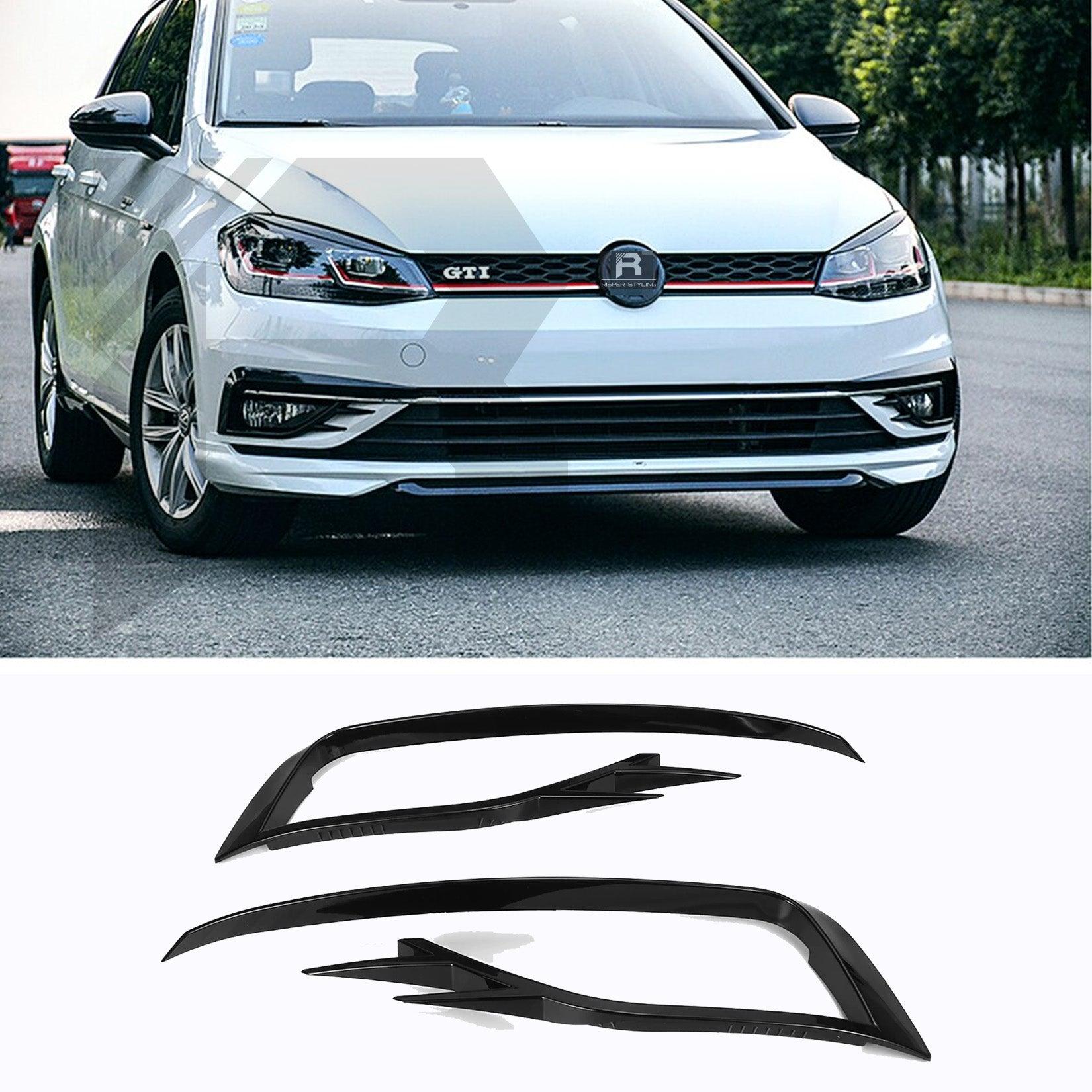 Volkswagen Golf MK7.5 GTI Style Fog Light Blade Surround In Gloss Black - TMC Motorsport