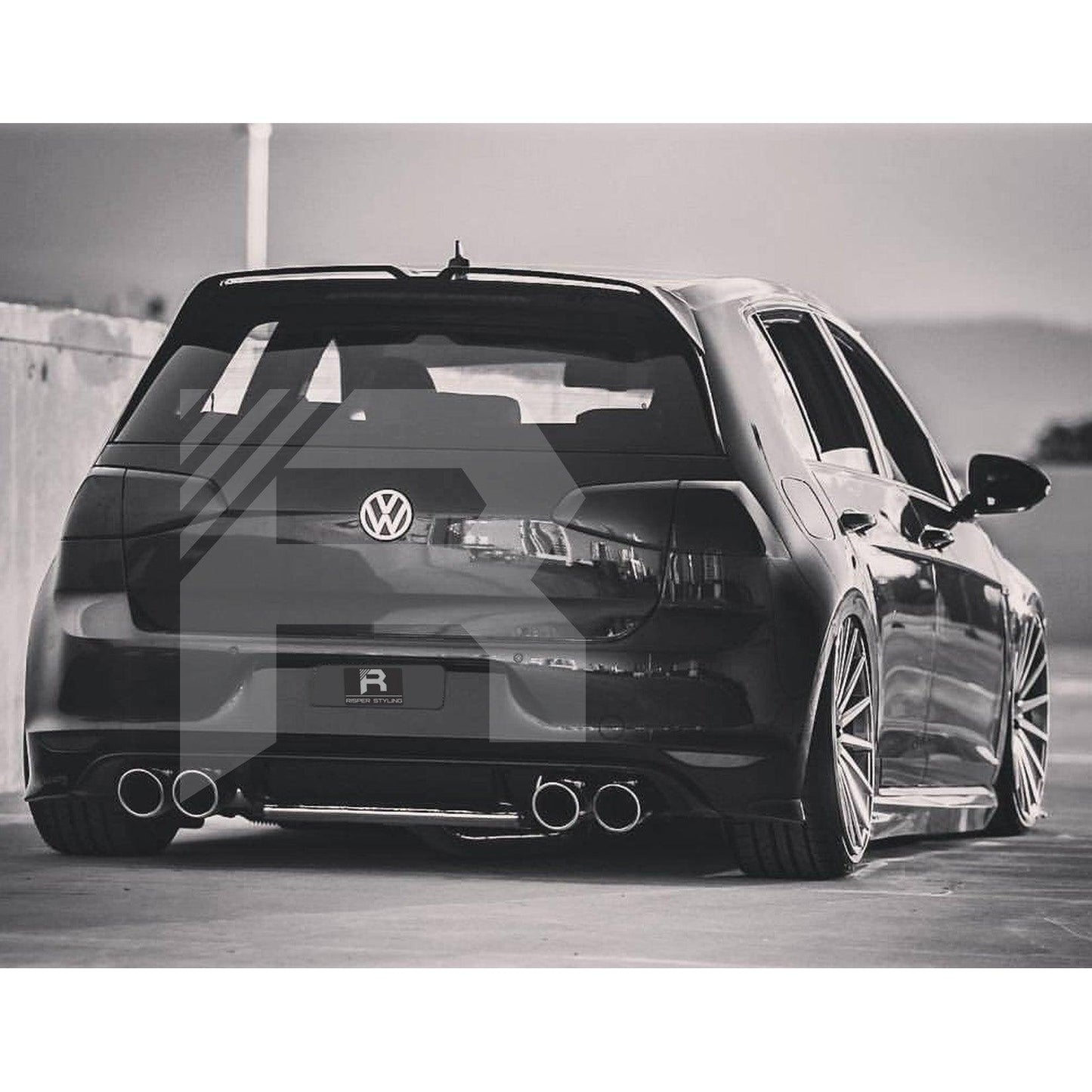 Volkswagen Golf MK7/7.5 GTI/GTD/R/GTE 2012-2020 - Oettinger Style Rear Spoiler in Gloss Black - TMC Motorsport