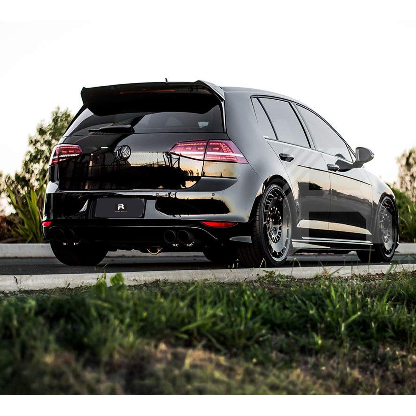 Volkswagen Golf MK7/7.5 GTI/GTD/R/R-Line 2012-2020 - Osir Style Rear Spoiler in Gloss Black - TMC Motorsport