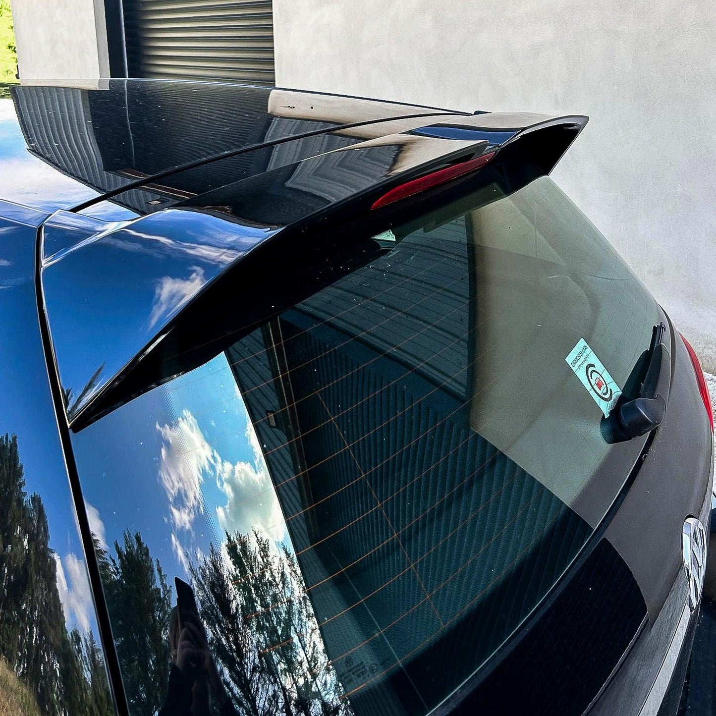 Volkswagen Golf MK7/7.5 TSI/TDI 2012-2020 - Oettinger Style Rear Spoiler in Gloss Black - TMC Motorsport