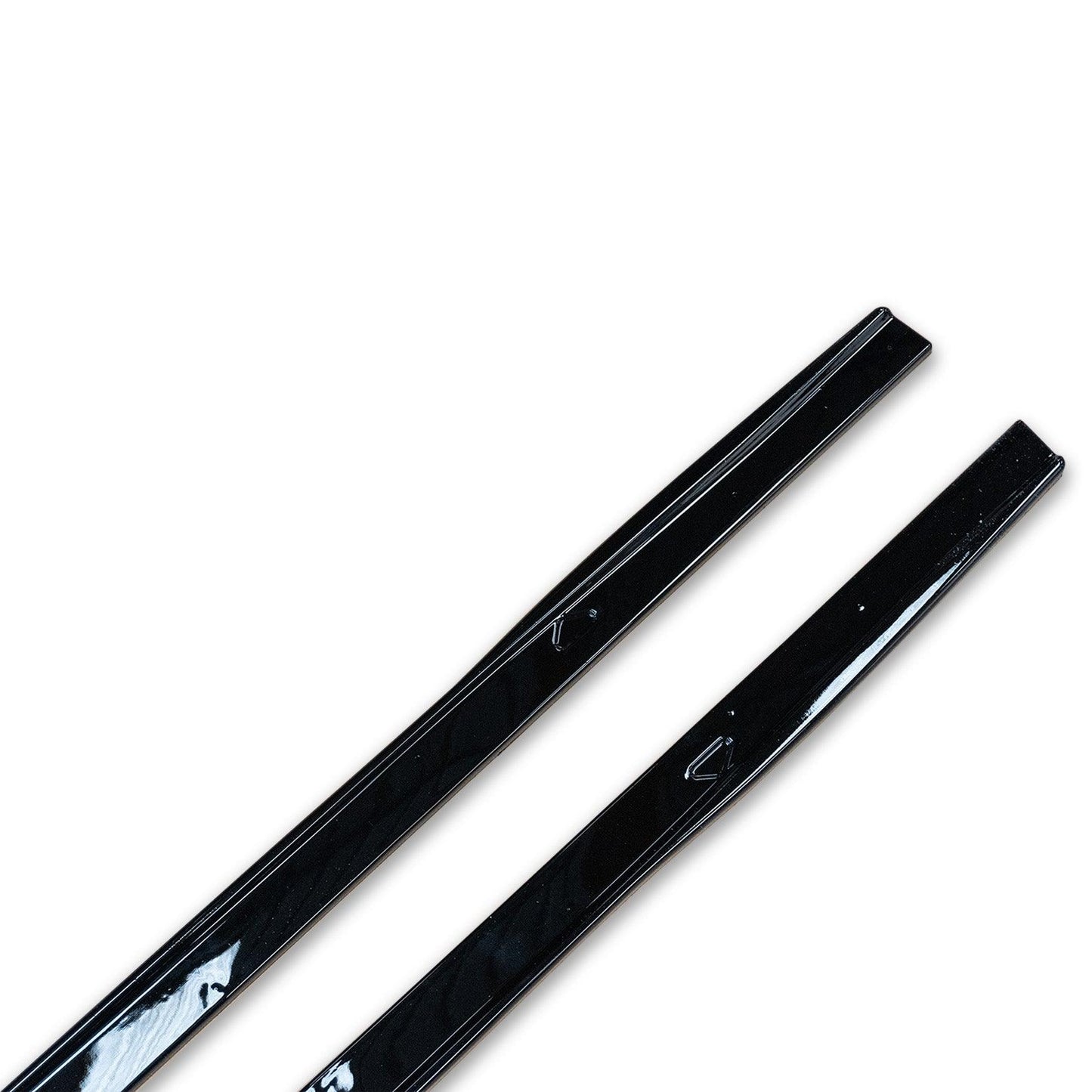 Volkswagen Golf MK8 GTI/R 2020+ Gloss Black Side Skirt Splitters - TMC Motorsport