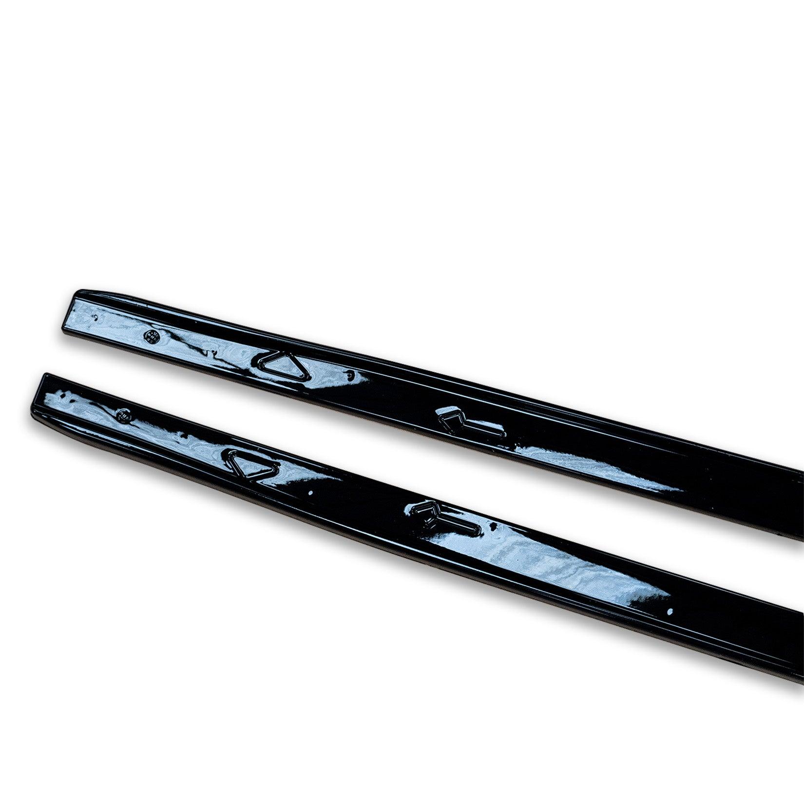 Volkswagen Golf MK8 GTI/R 2020+ Gloss Black Side Skirt Splitters - TMC Motorsport