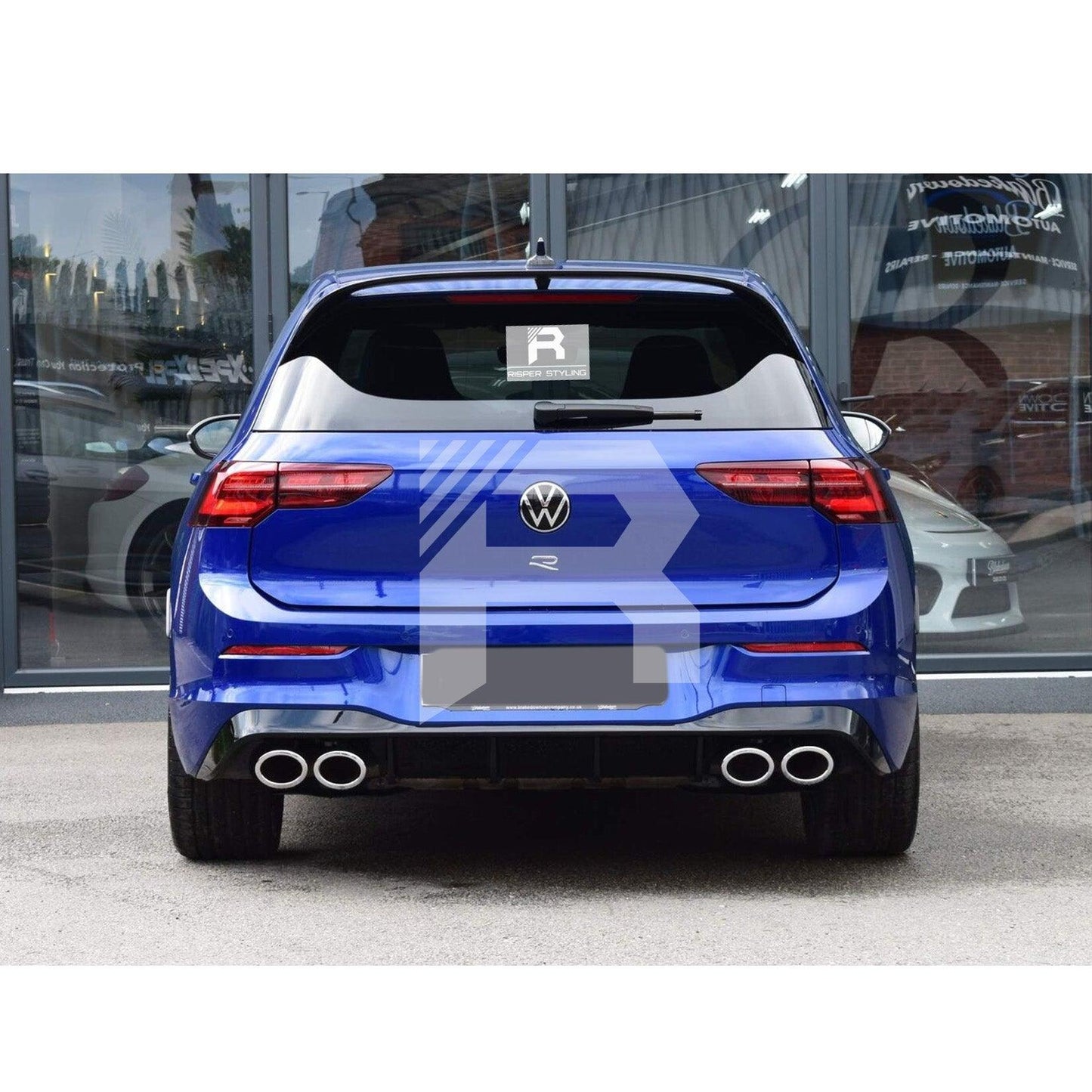 Volkswagen Golf MK8 R/R-Line/GTI 2020+ - Club Sport CS Style Rear Spoiler in Gloss Black - TMC Motorsport