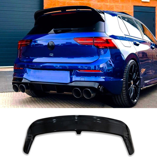 Volkswagen Golf MK8 R/R-Line/GTI 2020+ - Club Sport CS Style Rear Spoiler in Gloss Black - TMC Motorsport