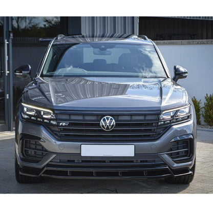 Volkswagen Touareg MK3 Pre Facelift R Line 2018-2023 Front Splitter In Gloss Black - TMC Motorsport