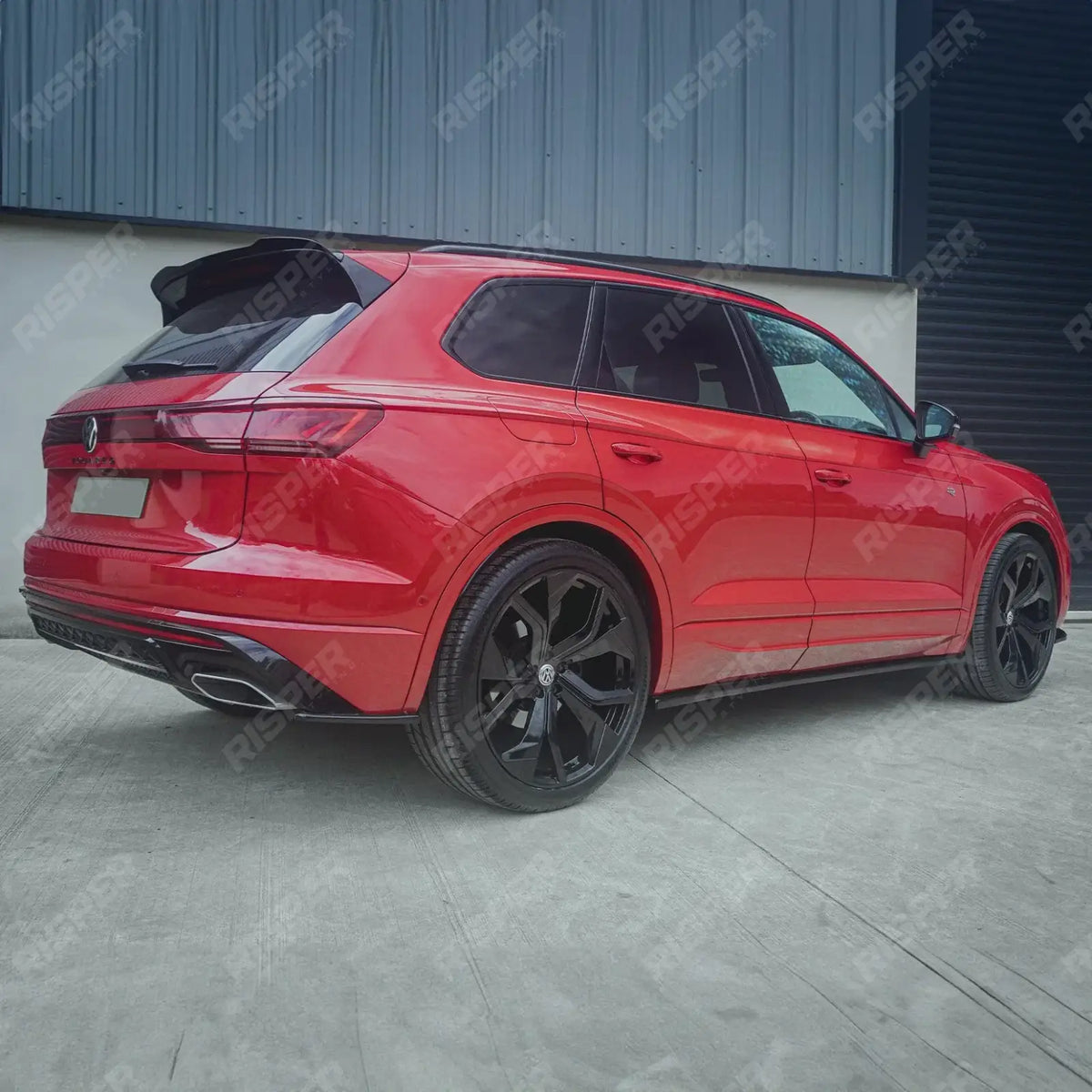 Aero Body Kit In Gloss Black For Volkswagen Touareg MK3 R Line 2018-2023