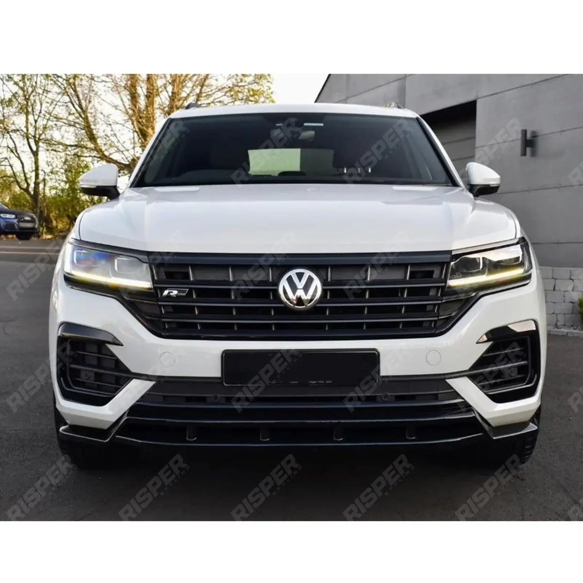 Aero Body Kit In Gloss Black For Volkswagen Touareg MK3 R Line 2018-2023