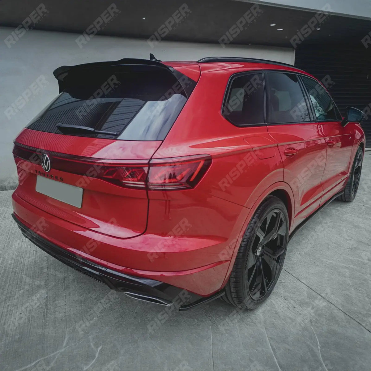 Aero Body Kit In Gloss Black For Volkswagen Touareg MK3 R Line 2018-2023