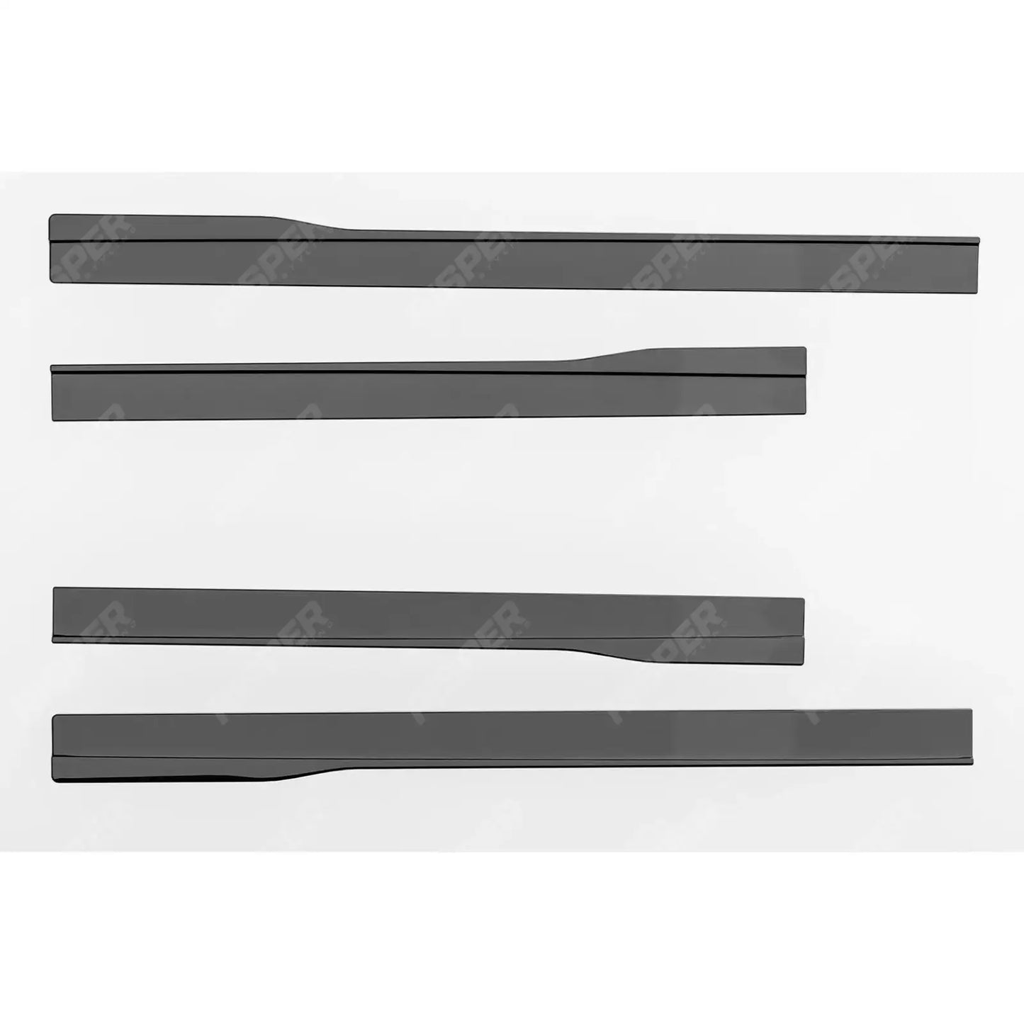 Volkswagen Transporter T7 2025+ SWB Side Skirt Splitters In Gloss Black