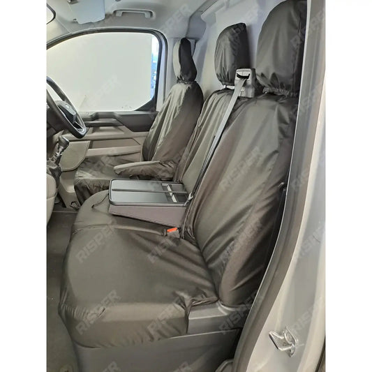 Volkswagen Transporter T7 2025+ Tailored Drivers & Double Passenger WITH Worktray In Black