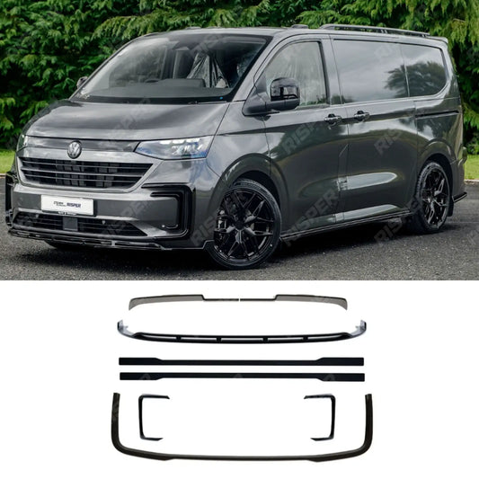 Volkswagen Transporter T7 SWB 2025 on V2 Premium Aero Kit In Gloss Black