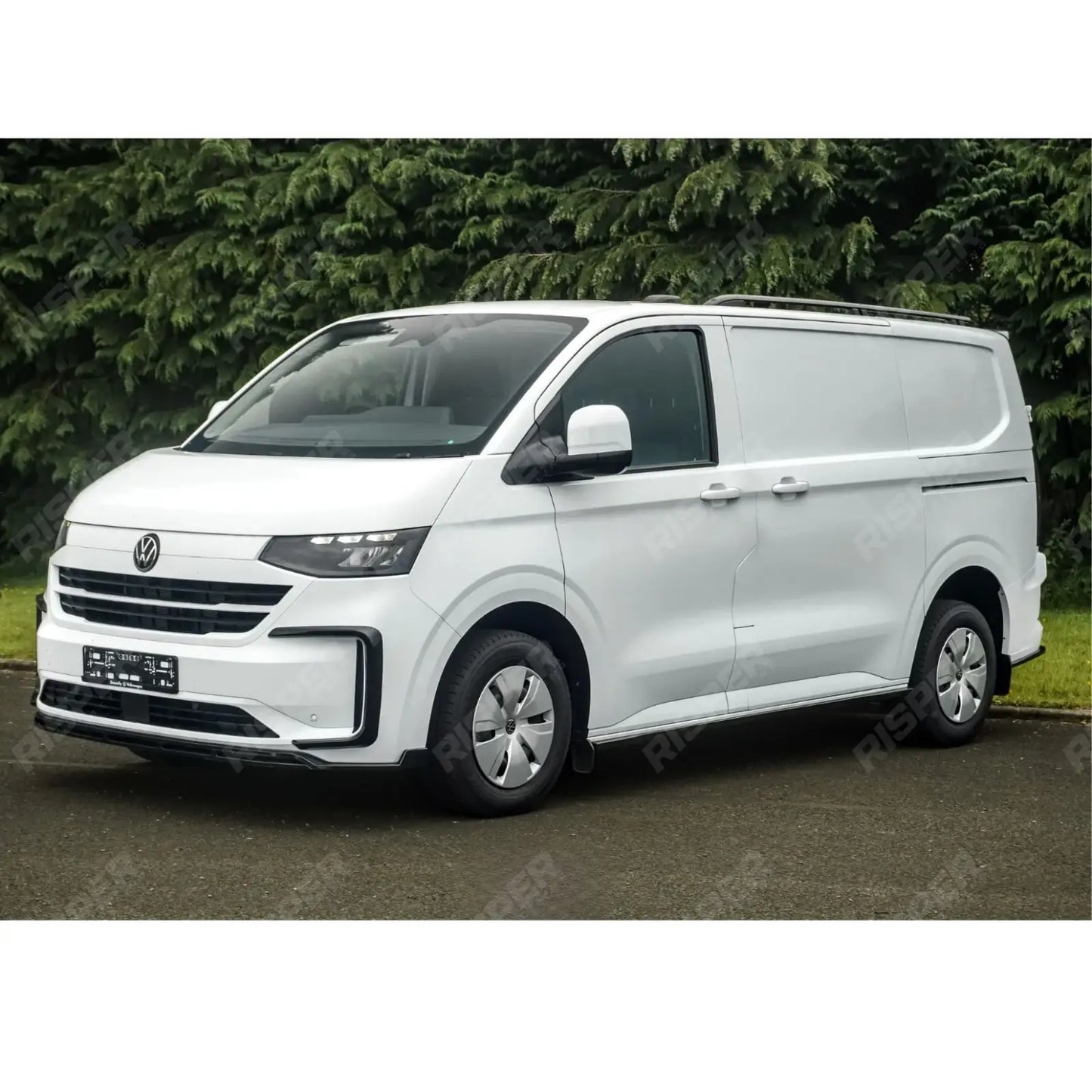 Volkswagen Transporter T7 SWB TAILGATE 2025 on Premium Aero Kit In Gloss Black