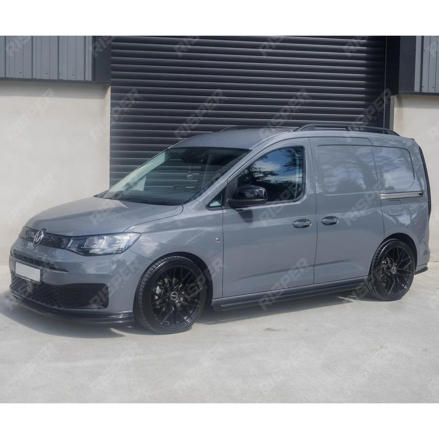 Vw Caddy 2021 On – Side Bars Steps – Angular Type – Short Wheel Base – Black – 60mm
