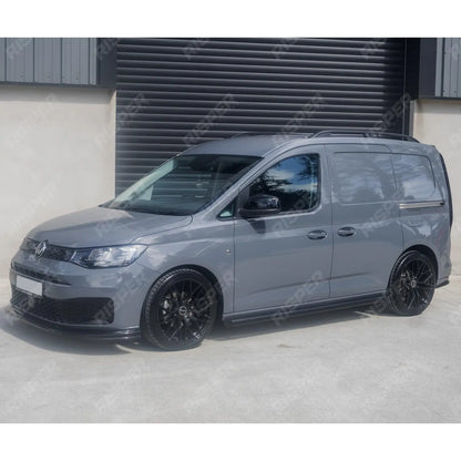Vw Caddy 2021 On – Side Bars Steps – Angular Type – Short Wheel Base – Black – 60mm