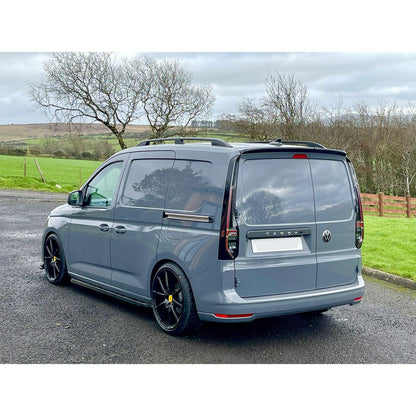 Vw Caddy 2021 On Swb Aluminium Roof Bars In Black - TMC Motorsport