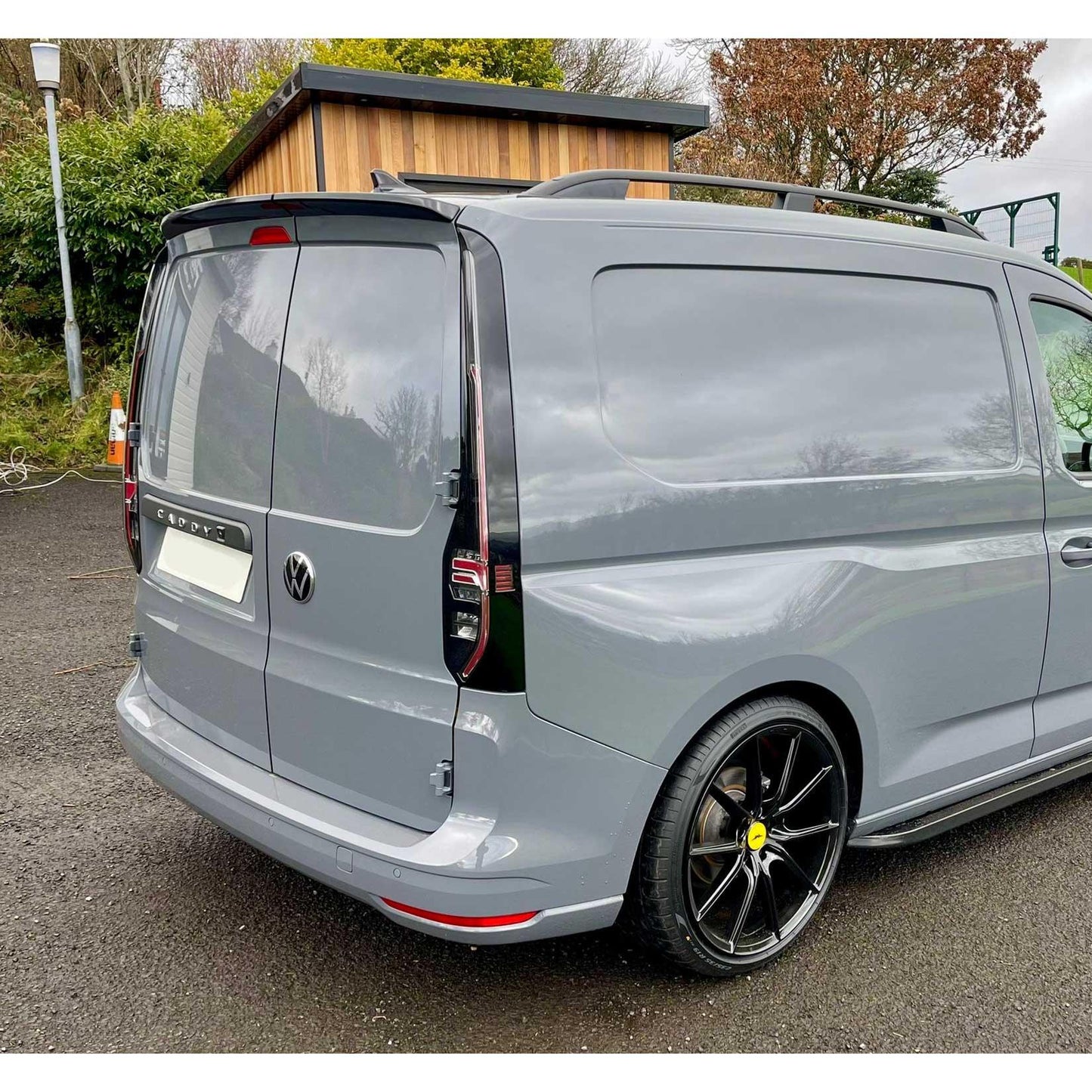 VW Caddy & Maxi 2021 Onwards - STX Rear Spoiler for Barn Door - TMC Motorsport