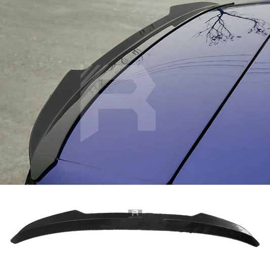 VW Golf MK8 R-Line Rear Spoiler Cap V1 in Gloss Black - TMC Motorsport