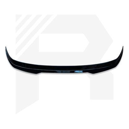 VW Golf MK8 R-Line Rear Spoiler Cap V2 in Gloss Black - TMC Motorsport