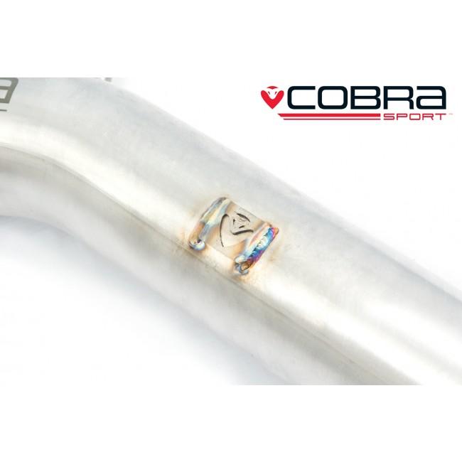 Cobra Sport VW Golf R (Mk7.5) 2.0 TSI (5G) (18-20) Resonator Delete Performance Exhaust - TMC Motorsport