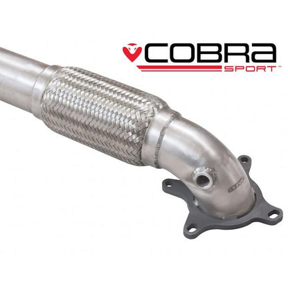 Cobra Sport VW Golf R (Mk6) 2.0 TSI (5K) (09-12) Sports Cat / De-Cat Front Downpipe Performance Exhaust - TMC Motorsport
