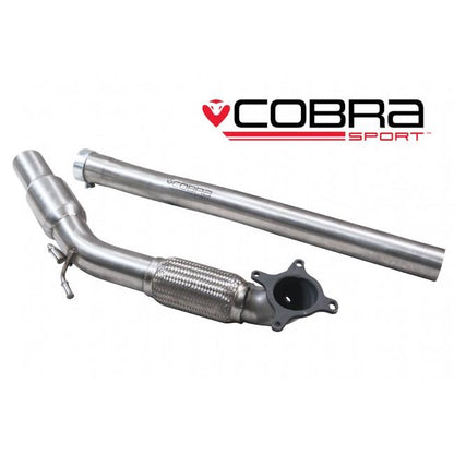 Cobra Sport VW Golf R (Mk6) 2.0 TSI (5K) (09-12) Sports Cat / De-Cat Front Downpipe Performance Exhaust - TMC Motorsport