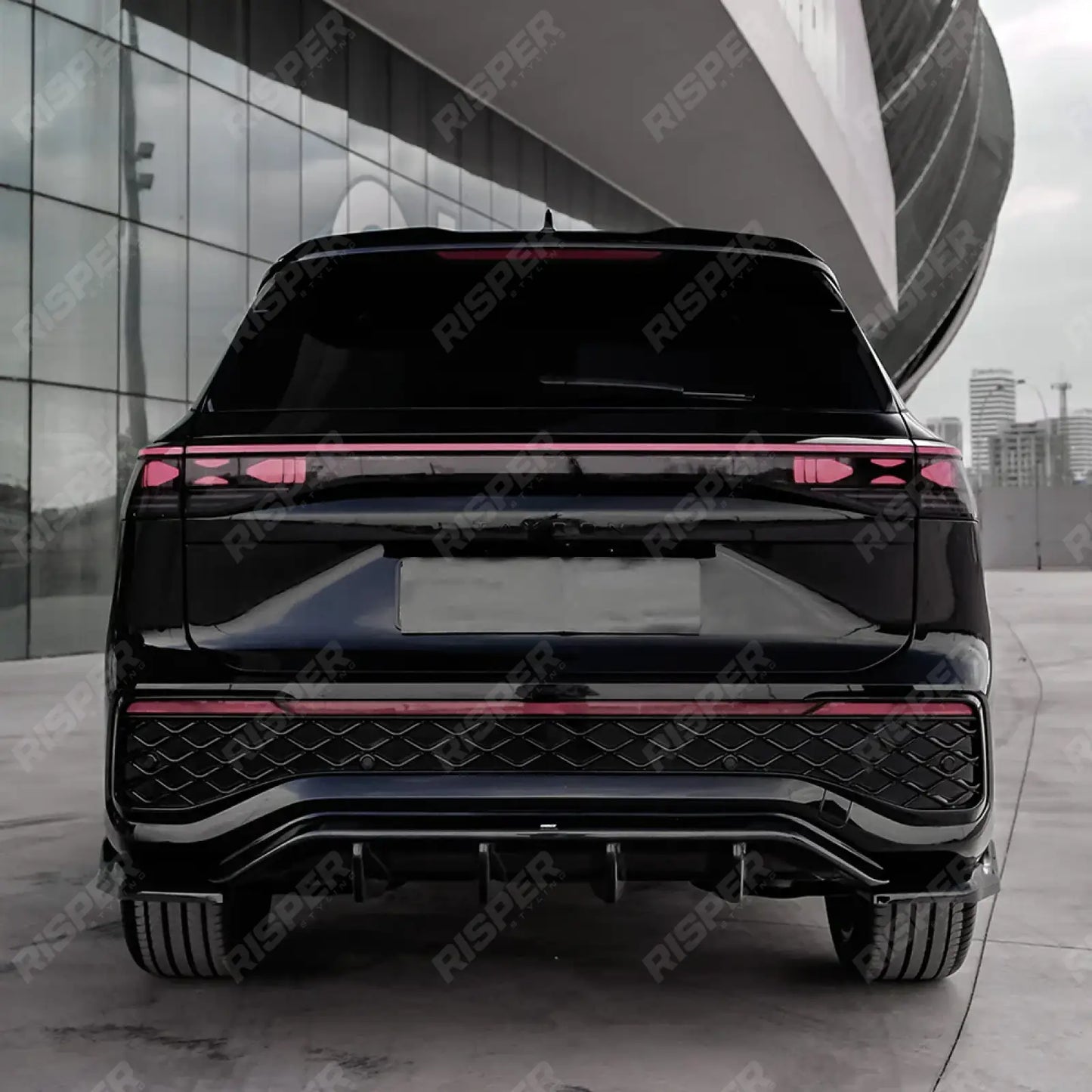 VW Tayron 2025 On Rear Spoiler In Gloss Black