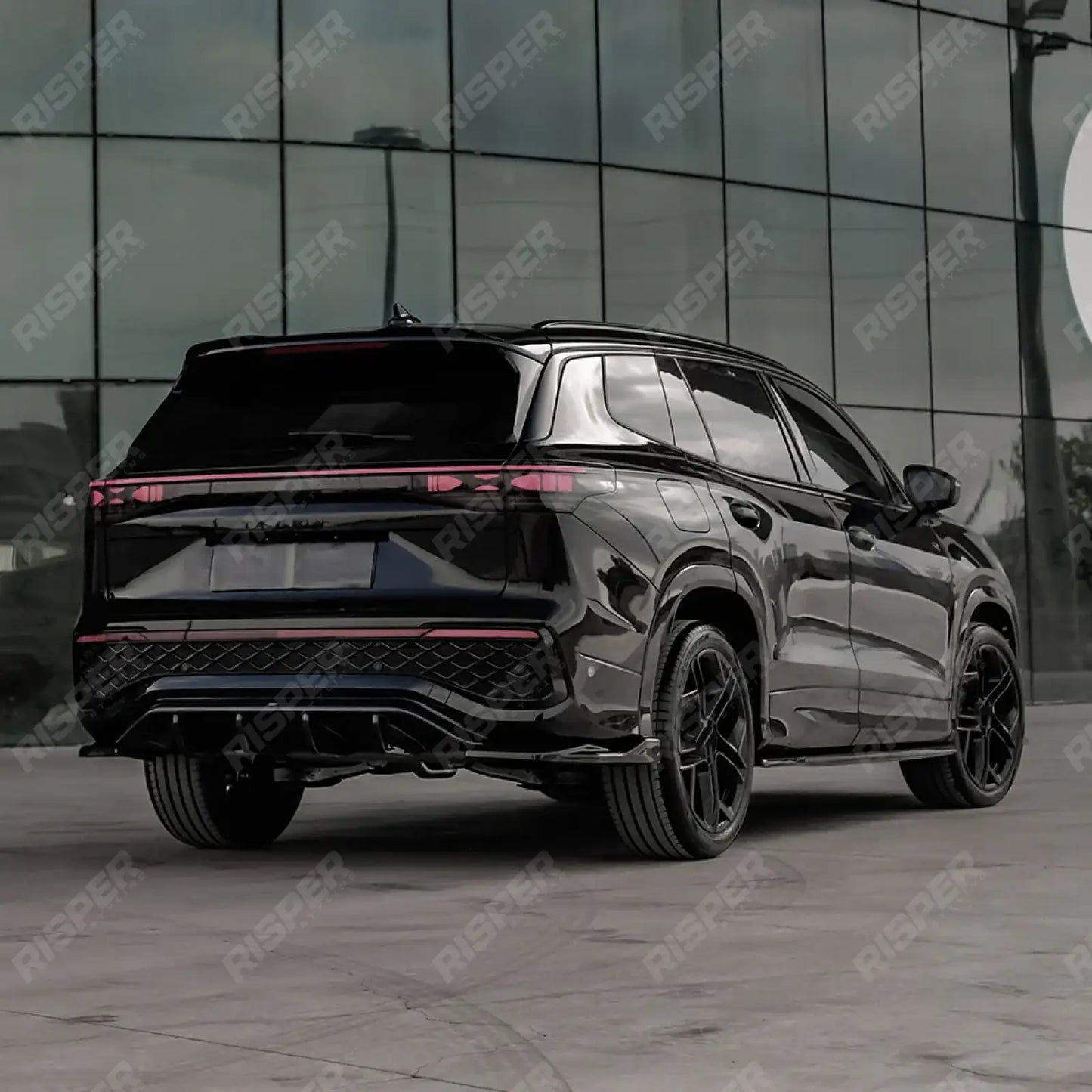 VW Tayron 2025 On Rear Valance In Gloss Black