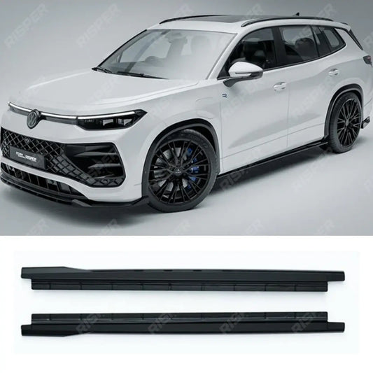 VW Tayron MK1 2025 On Side Skirts In Gloss Black