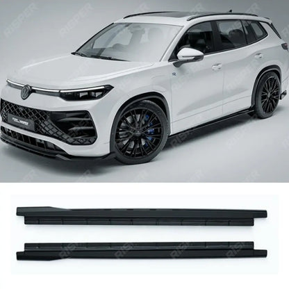 Side Skirts In Gloss Black For VW Tayron MK1 2025 On