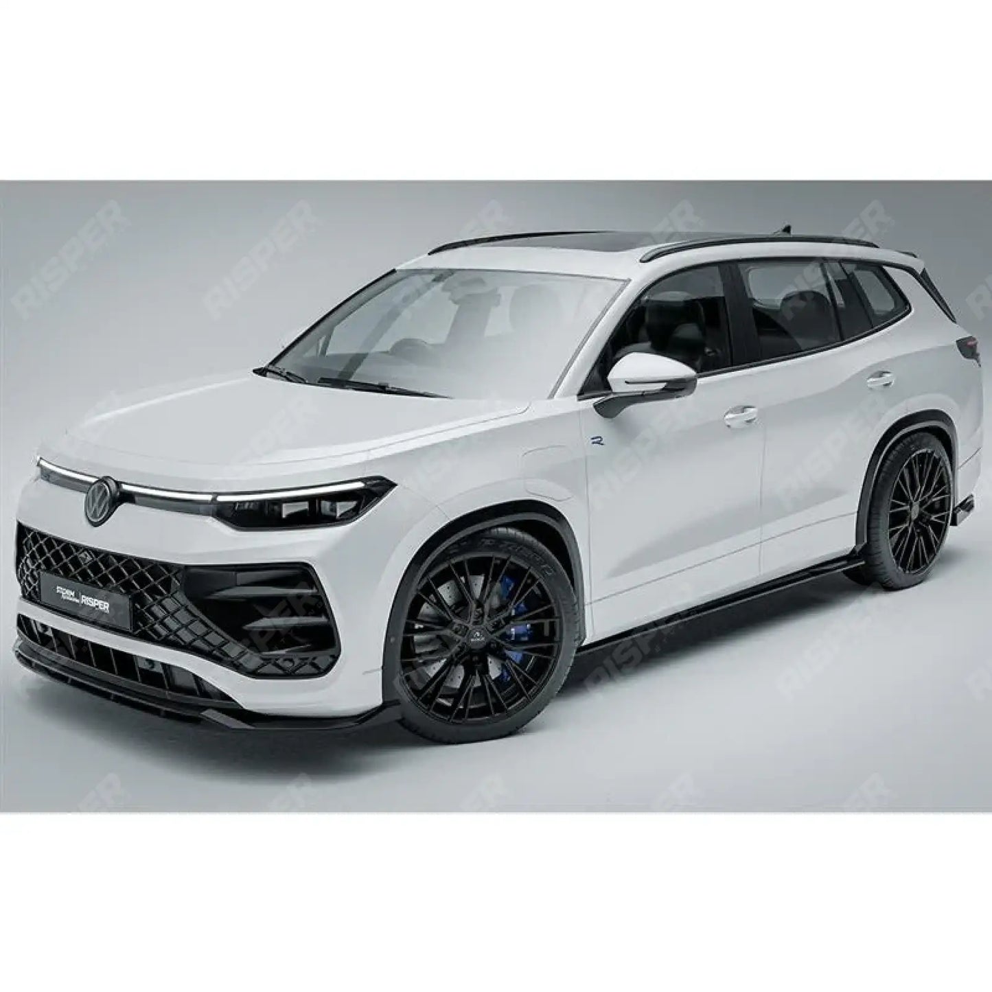 VW Tayron R-Line 2025 On Aero Body Kit In Gloss Black
