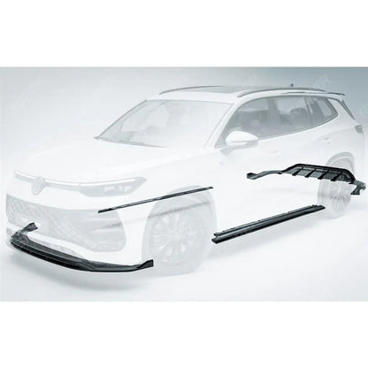 VW Tayron R-Line 2025 On Aero Body Kit In Gloss Black