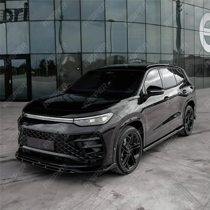 VW Tayron R-Line 2025 On Aero Body Kit In Gloss Black