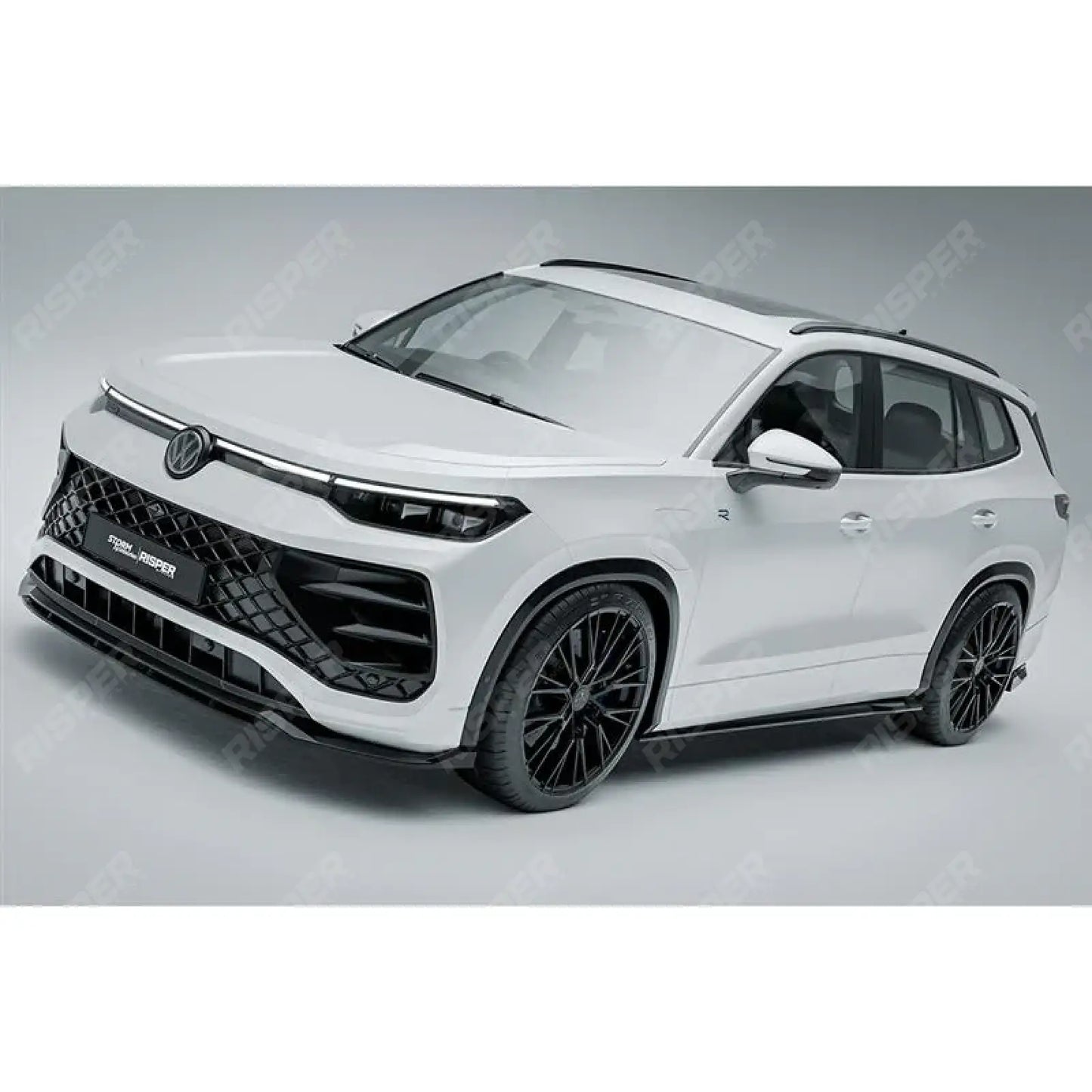 VW Tayron R-Line 2025 On Aero Body Kit In Gloss Black