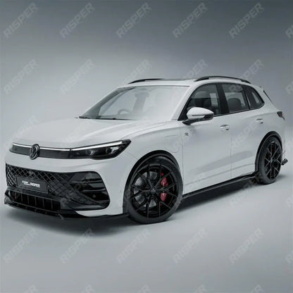 VW Tiguan R-Line MK3 2024 On Aero Body Kit In Gloss Black