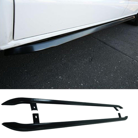 VW Transporter T5 & T6 SWB 2003-2023 Trapezoid Side Bars in Gloss Black - TMC Motorsport