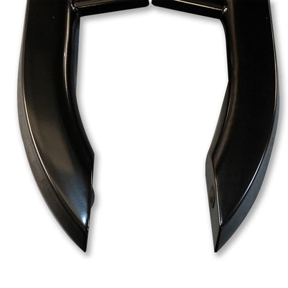 VW Transporter T5 & T6 SWB 2003-2023 Trapezoid Side Bars in Gloss Black - TMC Motorsport