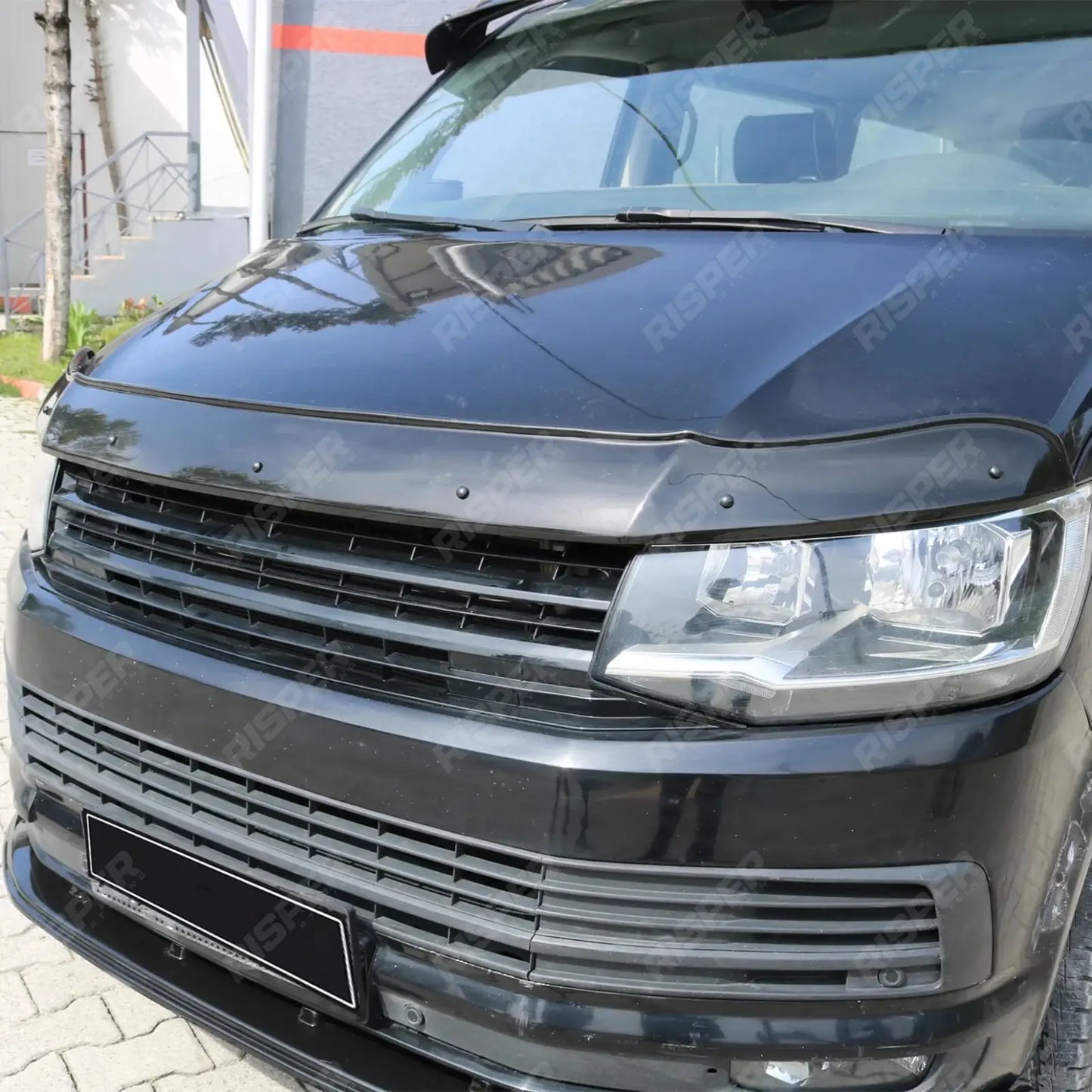 VW Transporter T6 T6.1 2015 - 2024 – STX Bonnet Guard Protector – Black