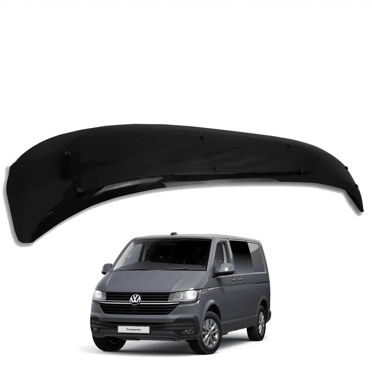 VW Transporter T6 2015 On - STX Sun Visors - Black - TMC Motorsport