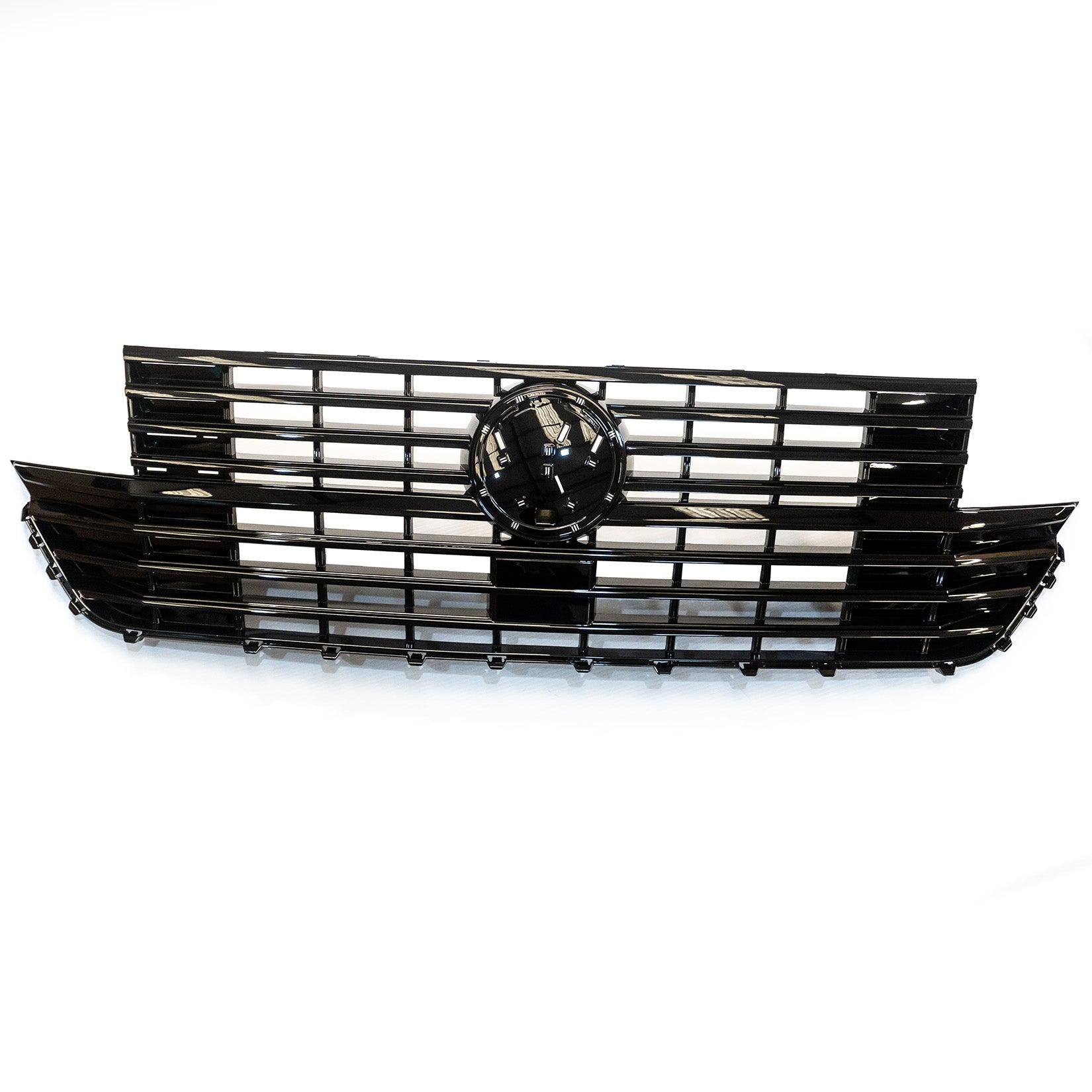 VW Transporter T6.1 2019 - 2024 Replacement Front Grill “ Gloss Black - TMC Motorsport