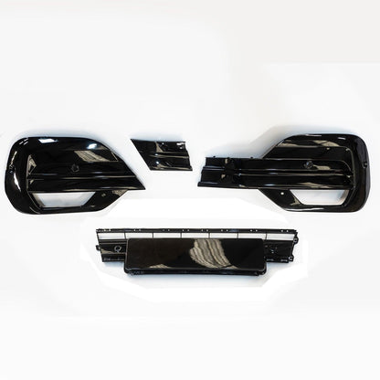 VW Transporter T6.1 2019 - 2024 Replacement Lower Front Grill Kit In Gloss Black - TMC Motorsport