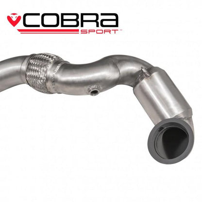 Cobra Sport VW Golf R (Mk7.5) 2.0 TSI (5G) (18-20) Front Downpipe Performance Exhaust - TMC Motorsport