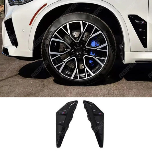 Wing Fender Vents X5M Style in Gloss Black For BMW X5 G05 2018-2022