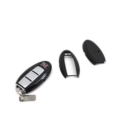 NISSAN GT-R Remote Control Key Fob Cover - Carbon Fibre - TMC Motorsport