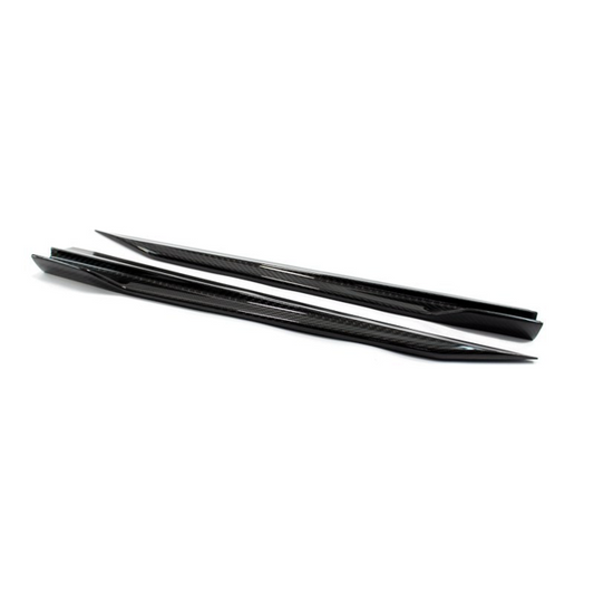 Mercedes Benz SLK R172 Front Shark Side Skirts - Carbon Fibre - TMC Motorsport