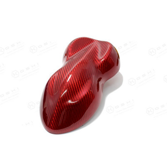 Mercedes Benz SLK R172 Gear Knob Red - Carbon Fibre - TMC Motorsport