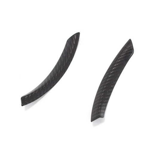 BMW E90 E92 E82 E87 E84 X1 Steering Wheel Side Trims - Carbon Fibre - TMC Motorsport