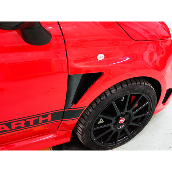 Abarth 500 / 595 / 695 Front Wings/Fenders with Carbon Fibre Insert - Cadamuro - TMC Motorsport