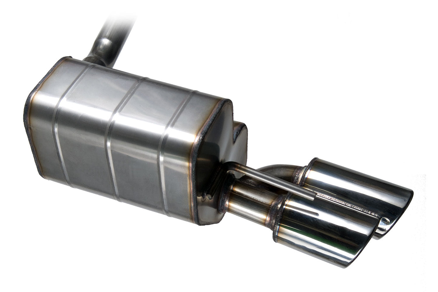 Ferrari 365 GTC 4 (USA Spec) Stainless Steel Exhaust (1971-72) - QuickSilver Exhausts - TMC Motorsport