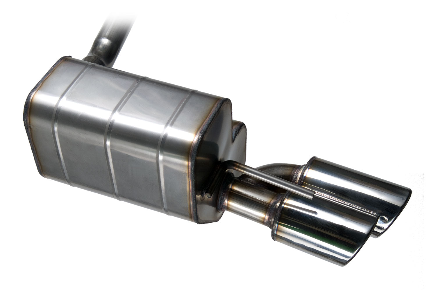 Ferrari 365 GTC 4 (USA Spec) Stainless Steel Exhaust (1971-72) - QuickSilver Exhausts - TMC Motorsport