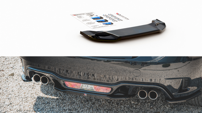 MAXTON DESIGN CENTRAL REAR SPLITTER FIAT 124 SPIDER ABARTH (2017 -) - TMC Motorsport